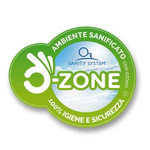 Ambiente sanificato con ozono